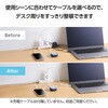 EC-AC10367WH [d USB Type-C [d PD 67W / PPSΉ 3|[g ( USB-C ~2 / USB-A ~1 ) GaN II̗p GR 20212091