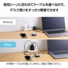 EC-AC104100BK 充電器 PD 100W / PPS対応 高速充電 3ポート ( USB-C ×2 / USB-A ×1 ) GaN II採用 折りたたみ式プラグ エレコム 20212100