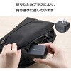 EC-AC104100BK 充電器 PD 100W / PPS対応 高速充電 3ポート ( USB-C ×2 / USB-A ×1 ) GaN II採用 折りたたみ式プラグ エレコム 20212100