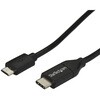 USB-C - Micro-USBケーブル/2m/USB 2.0/Type-C to Type-B/ブラック/Micro-B データ転送 スマートフォン 外付けHDD対応 StarTech.com