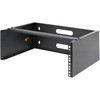 サーバーラック/ウォールマウントブラケット/4U/19インチ/2ポスト/奥行き35cm/耐荷重20kg/壁掛けパッチパネルブラケット/ネットワークスイッチ 通信機器用 データセンターラック StarTech.com