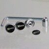 スズキ純正 ナンバープレートロックボルト(ロゴ入り) スズキ