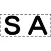 カッティング文字(英字タイプ・ダクト用) ユニット