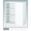 USSW-7 U型壁面書庫(スチール引違い3枚戸タイプ) TRUSCO 20766716