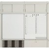 U型壁面書庫 スライドボード 無地+月予定 鍵付 TRUSCO