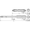 TKB-D2-65 ネジに喰いつくビット(マグネット入り) TRUSCO 20777952