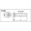 B102-0316 5ロブボタンボルト(ステンレス) TRUSCO 20783473