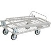 AM-2B 軽量メッシュ台車 アミー(回転式2段タイプ) TRUSCO 20792966