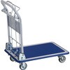 201NJKHB4S プレス製運搬車 ドンキーカート (ハンド式 ピン式4輪ストッパー付) TRUSCO 20793097