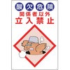 酸欠危険標識 酸欠危険関係者以外立入禁止 ユニット