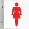トイレ表示女セット ユニット