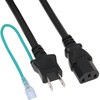15A対応AC電源ケーブル アイネックス