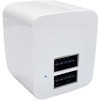 USBポート付AC充電器 AC-2USB-2.4A 自動識別 リバーシブル カシムラ