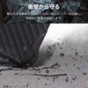 PMWA22SZEROGBK iPhone SE 第3世代/SE 第2世代/8/7 用 ケース カバー ソフト ZEROSHOCK 耐衝撃 軽量 ストラップホール付 エレコム 21048608