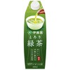 とろり緑茶 紙パック 1000mL 屋根型キャップ付容器 伊藤園