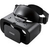 VRゴーグル スマホ用 VR ヘッドマウントディスプレイ 片手で楽ちん チルトアップ メガネ装着可 エレコム