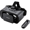 VRゴーグル スマホ用 VR ヘッドマウントディスプレイ リモコン付き メガネ装着可 エレコム