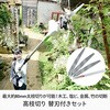 PS-3000セット 高枝ガーデンポールソー レシプロセット YAMAZEN(山善) 21252116