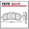 7575-Spec03 ブレーキパッド spec03 Metallico 21274664