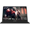 JN-MD-173GT240FHDR �Q�[�~���O�t���f�B�X�v���C/17.3�^/1920�~1080/miniHDMI�~1�AUSB Type-C�~2/�u���b�N/�X�s�[�J�[�F�L JAPANNEXT 21372455
