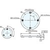 Q-ロック内蔵丸型プレート交換(フラット) ナベヤ