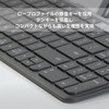 K580GR ロジクール K580 スリムマルチデバイスキーボード ロジクール 21379586
