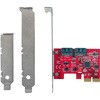 SATA3-HWR-I2-PCIE ASMedia ASM1062R���� SATA3 ����x2 �C���^�[�t�F�[�X�{�[�h ���l�u�� 21391380