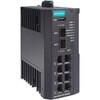 8 GbE カッパー + 2 GbE SFP マルチポート産業用セキュア ルーター MOXA
