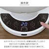 YAR-PDW182(W) サーキュレーター DCモーター 全分解 上下左右首振り 28畳 風量10段階 静音 YAMAZEN(山善) 21465729