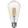 LEDフィラメント電球  E26 キャンドル色 オーム電機