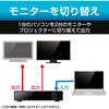 DH-SW8KBD21BK HDMI切替器 2入力1出力/1入力2出力 双方向切替可 8K 60Hz 4K 120Hz HDMI2.1 手動 電源不要 エレコム 21491568