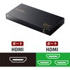 DH-SW8KP31BK HDMI切替器 3入力1出力 8K 60Hz 4K 120Hz HDMI2.1 手動/自動 リモコン付き エレコム 21491604