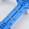 OCD-50BN-B 折りたたみコンテナ用ドーリー”OCドーリー” 50オリコン・4輪(片ガードなし) TRUSCO 21604514
