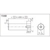 T-SSPL14-90 サポートピラ(タップ付タイプ) TRUSCO 57617448