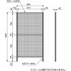 AZM-4BC 40安全柵高剛性 H1800 BB SUS(エスユーエス) 21721744