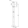 ラウンドデッキボウル 止水栓 INAX(LIXIL)