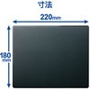 MP-VRLBK 抗ウイルス・抗菌マウスパッド エレコムヘルスケア 23416627