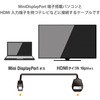 AD-MDPHDMI10WH HDMI�ϊ��P�[�u�� �~�j�f�B�X�v���C�|�[�g-HDMI �f�W�^�������o�� �G���R�� 23596362