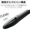 HS-EP13TBK ヘッドホン ヘッドセット マイク付き 有線 Φ3.5mm4極ミニプラグ 片耳イヤーフックタイプ 無指向性 1.8m テレワーク WEB会議 オンライン授業 ブラック エレコム 23601472