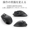 M-DT1DRBK トラックボールマウス ワイヤレス 無線 USB 8ボタン 人差し指 チルトホイール搭載 DEFT エレコム 23604753