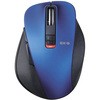M-XGS10BBBU ワイヤレスマウス Bluetooth 3.0 5ボタン ブルーLED 小型 握りやすい 手になじむ EX-G エレコム 23606887