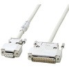 RS-232Cケーブル メタルコネクタタイプ サンワサプライ