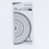 半円分度器 12cm 内田洋行