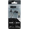 カナルタイプステレオヘッドホン3M ELPA