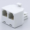 TEL用ダブルコンセント6極2芯/4芯 ELPA