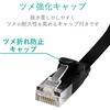 LD-GF2/BK20 LANP[u tbg(F1.38mm) cat6  ߐ܂h~Jo[t RoHS LD-GF2 GR 24780438