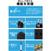 ECT-25215BK 電源タップ 延長コード 2個口 1.5m USB付 (コンセント×2 Type C×1 USB A×2) PD対応 雷ガード ほこり防止シャッター エレコム 24823017