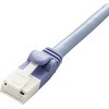 LD-GPT/BU3/RS2 LANケーブル CAT6 簡易パッケージ ストレート 爪折れ防止 エレコム 24823620
