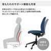 C02-F102CU-E138E21 オフィスチェアー オプティ ミドルハイタイプ(配送・組立サービス付き) コクヨ 24837516