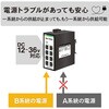 DEH-TX8QC 産業用イーサネットスイッチング 10Base-T/100Base-TXタイプ QoS機能搭載 ダイヤトレンド 24892046